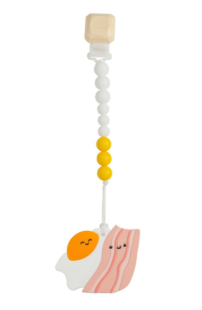 Lemon Silicone Teether Set/Bacon Egg