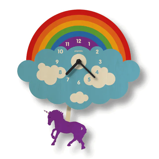 Rainbow Pendulum Clock