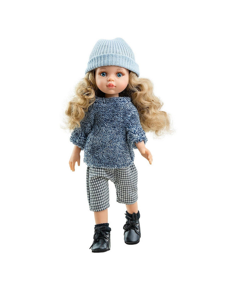 Las Amigas doll - Carla with plush shirt - Paola Reina