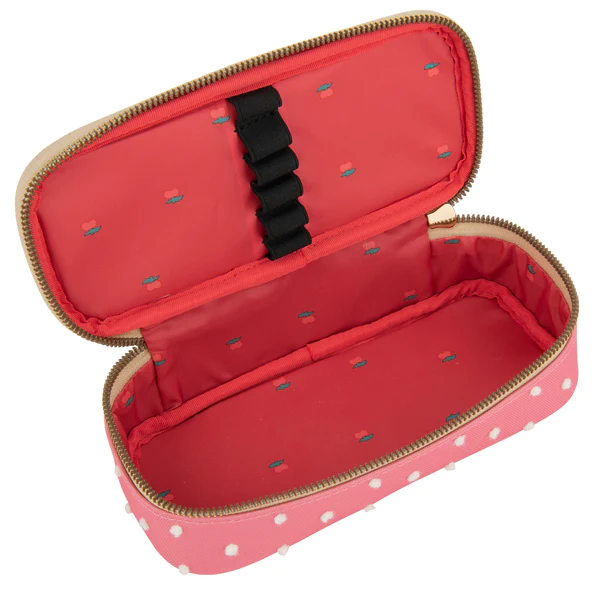 Pencil Box - Cherry Pompon