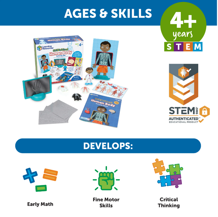 Skill Builders Human Body Activity Set