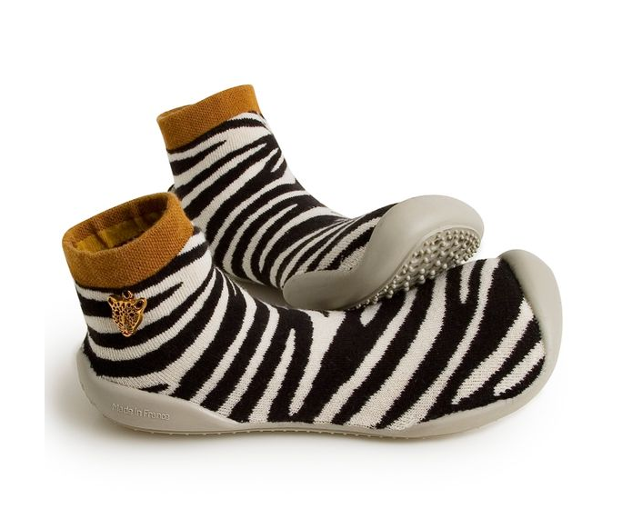 Chaussons Zebra avec breloques