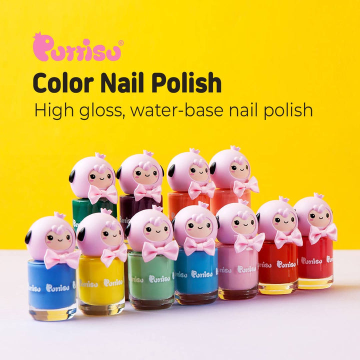 Safe Peel-Off Kids Nail Polish - Color