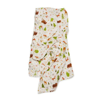Muslin Swaddle - Forest Friends