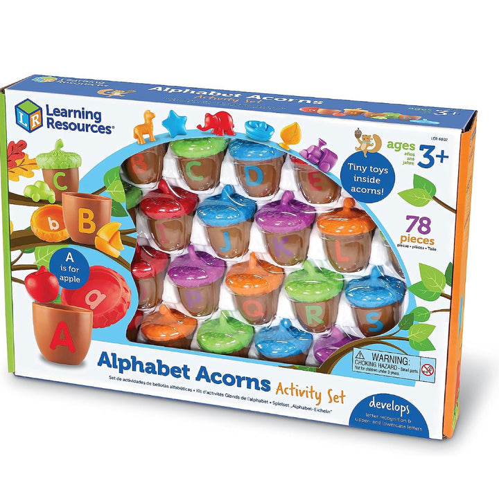 Alphabet Acorns Activity Set