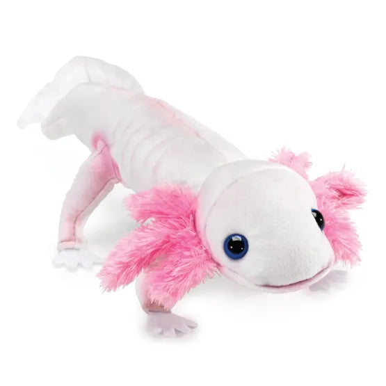 Axolotl WHITE Puppet