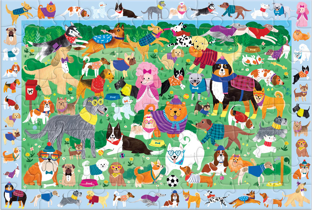 Doggie Days 64 Pc Search & Find Puzzle