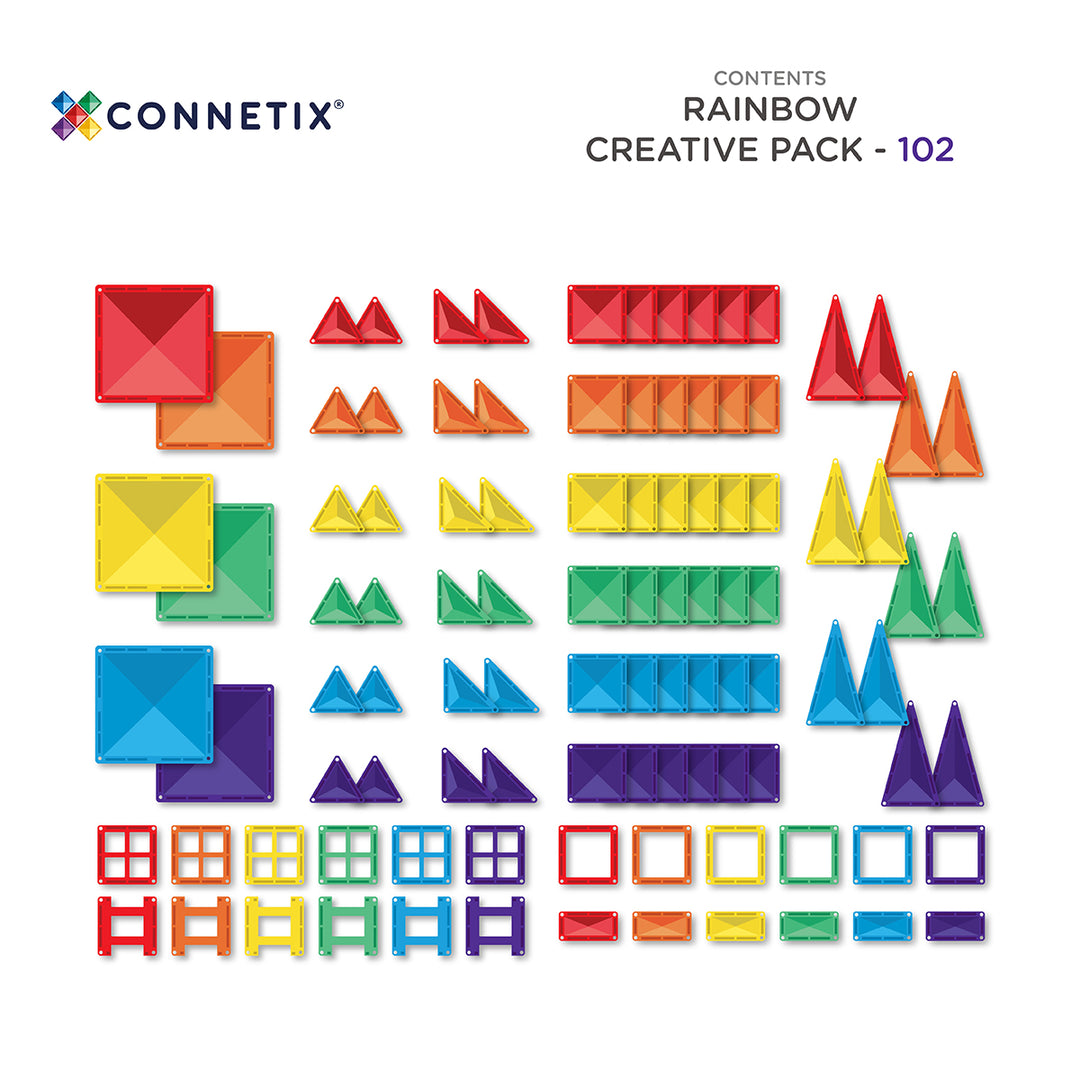 Rainbow Creative Pack 102 pcs