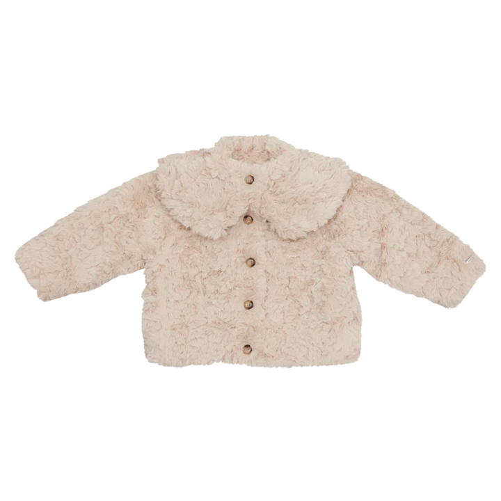 Marie Jacket | Soft Taupe Teddy