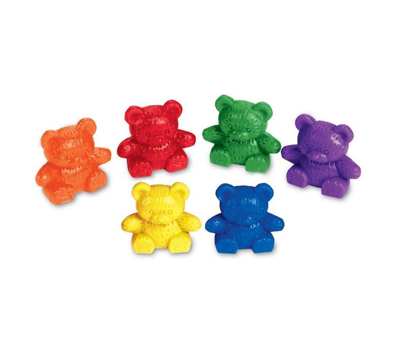 Baby Bear Counters (6 Colors/102pcs)