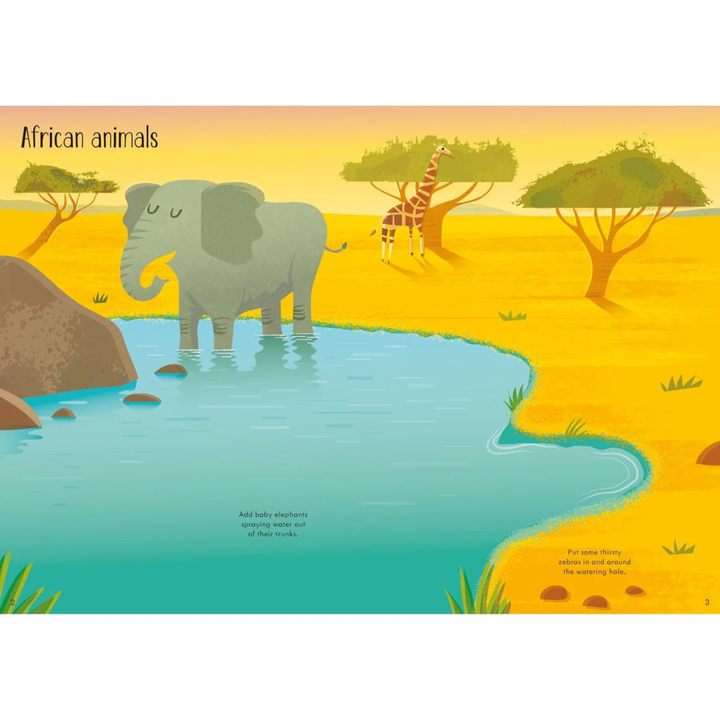 Little First Stickers Animals