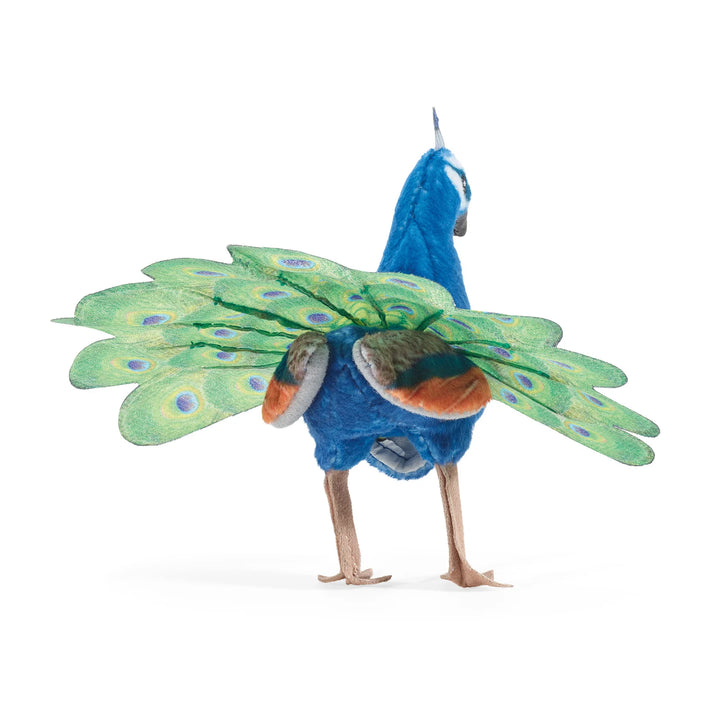 Mini Peacock Finger Puppet