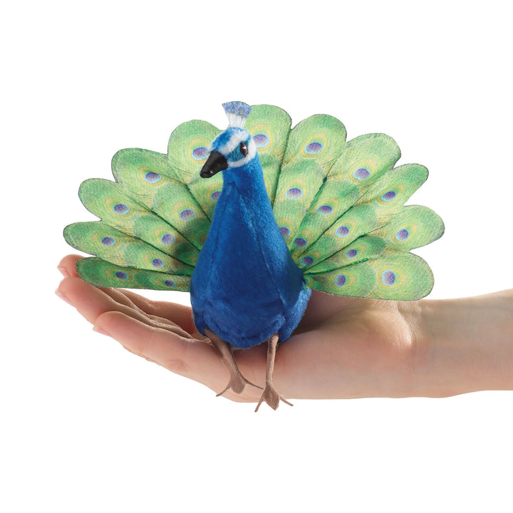 Mini Peacock Finger Puppet