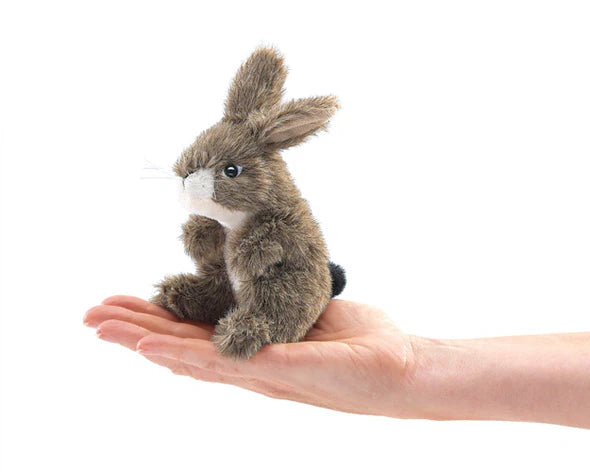 Mini Jack Rabbit Finger Puppet - Lievre