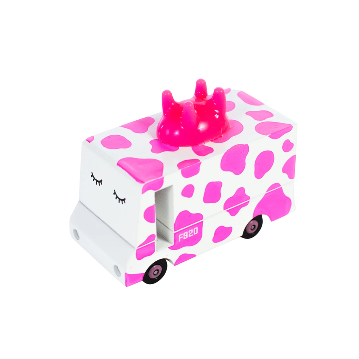 Candyvan Moo Milk Van Pink