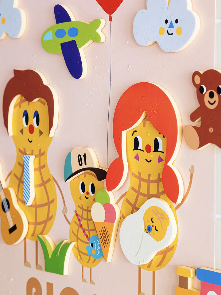 Creative Play Bath Stickers & Poster Set - Picnic