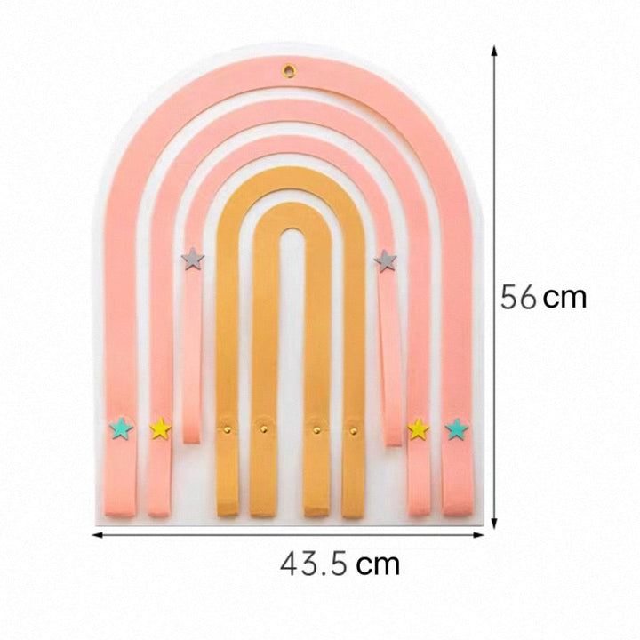 Rainbow Hair Accessory Organizer