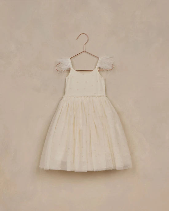 Poppy Dress - Ivory