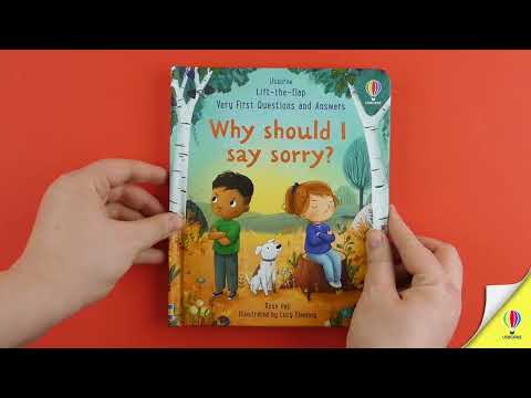 Very First Questions and Answers Why Should I Say Sorry?