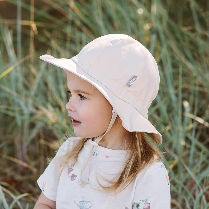 Kids Cotton Floppy Hats | Sand