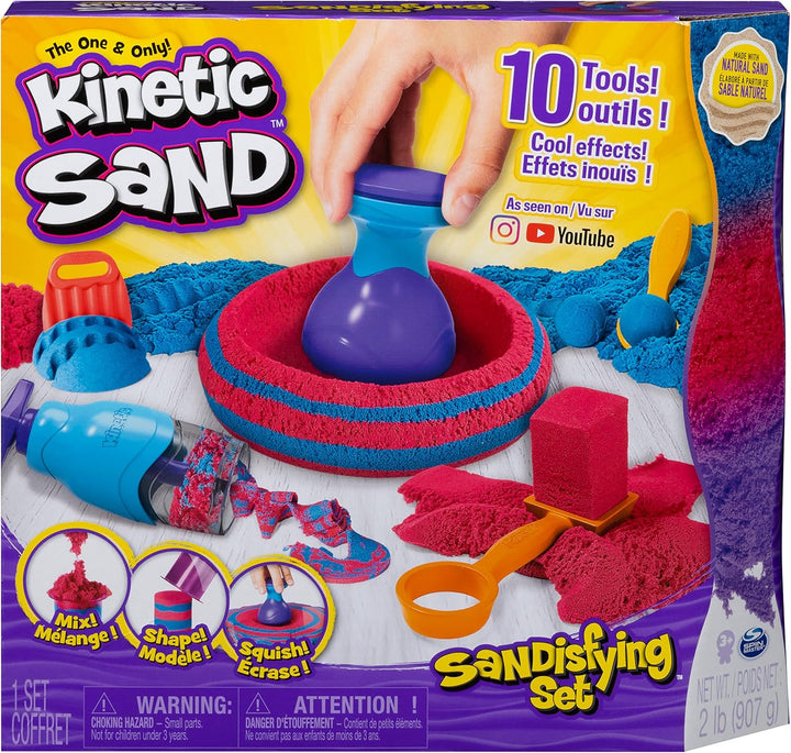 Kinetic Sand Sandisfying Set