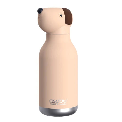 Beige Dog Bestie Bottle