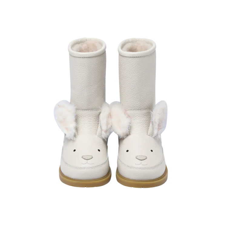 Wadudu Exclusive Lining | Snow Bunny | Off White Leather