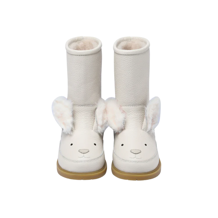 Wadudu Exclusive Lining | Snow Bunny | Off White Leather