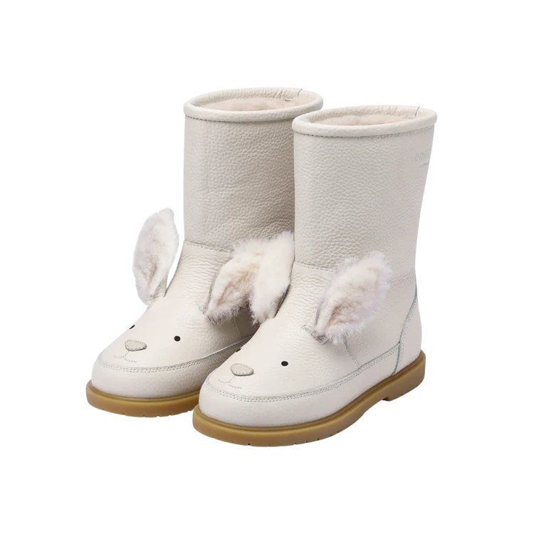 Wadudu Exclusive Lining | Snow Bunny | Off White Leather