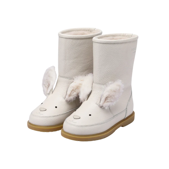 Wadudu Exclusive Lining | Snow Bunny | Off White Leather