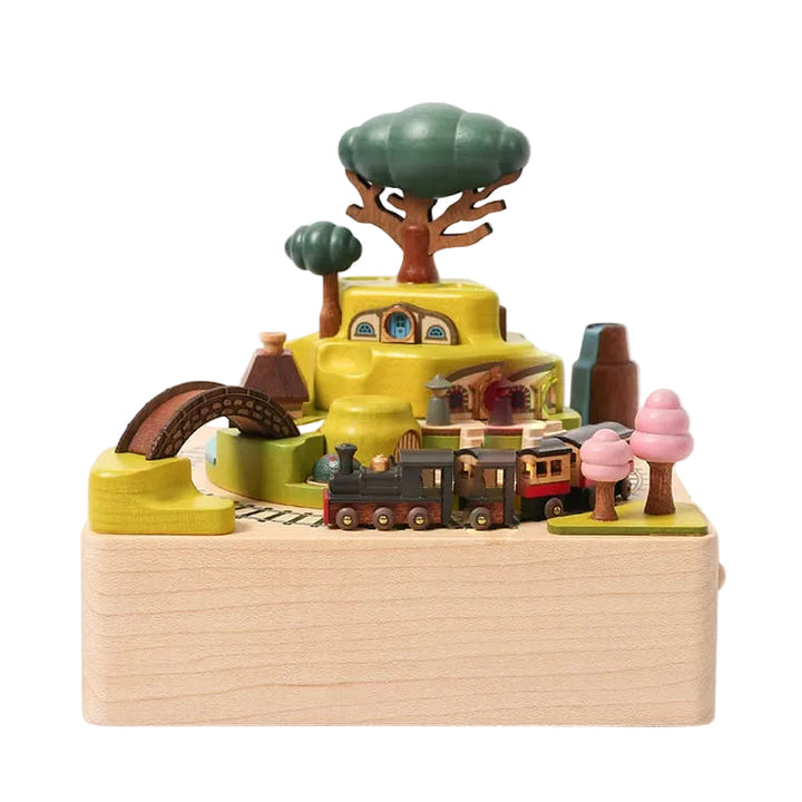 Spring Train Music Box