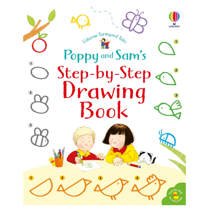 Poppy and Sam's Step-by-Step Drawing Book