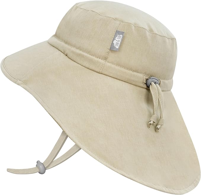 Kids Water Repellent Adventure Hats | Wheat