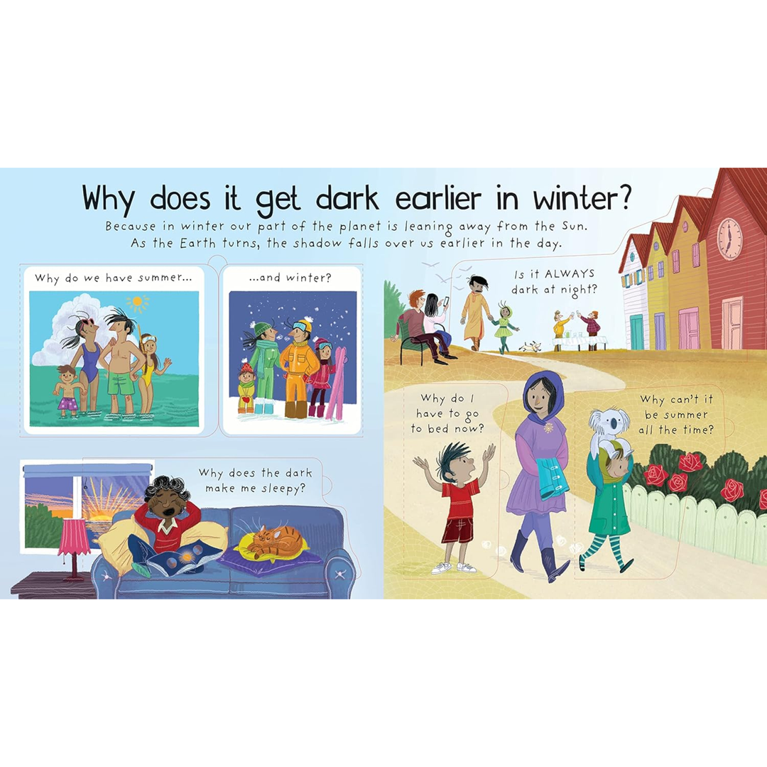First Questions & Answers: Why is it dark at night?