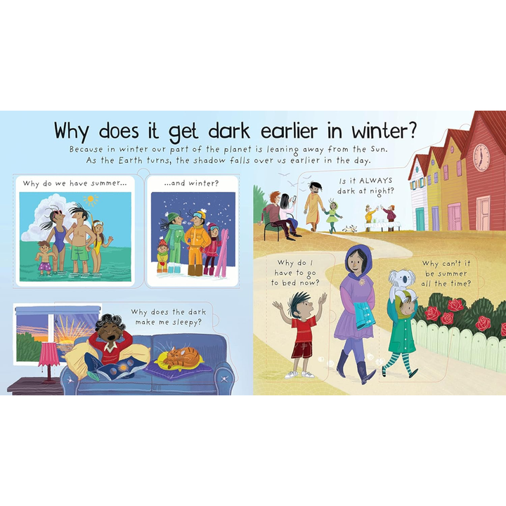 First Questions & Answers: Why is it dark at night?