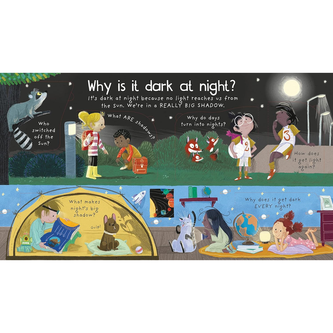 First Questions & Answers: Why is it dark at night?